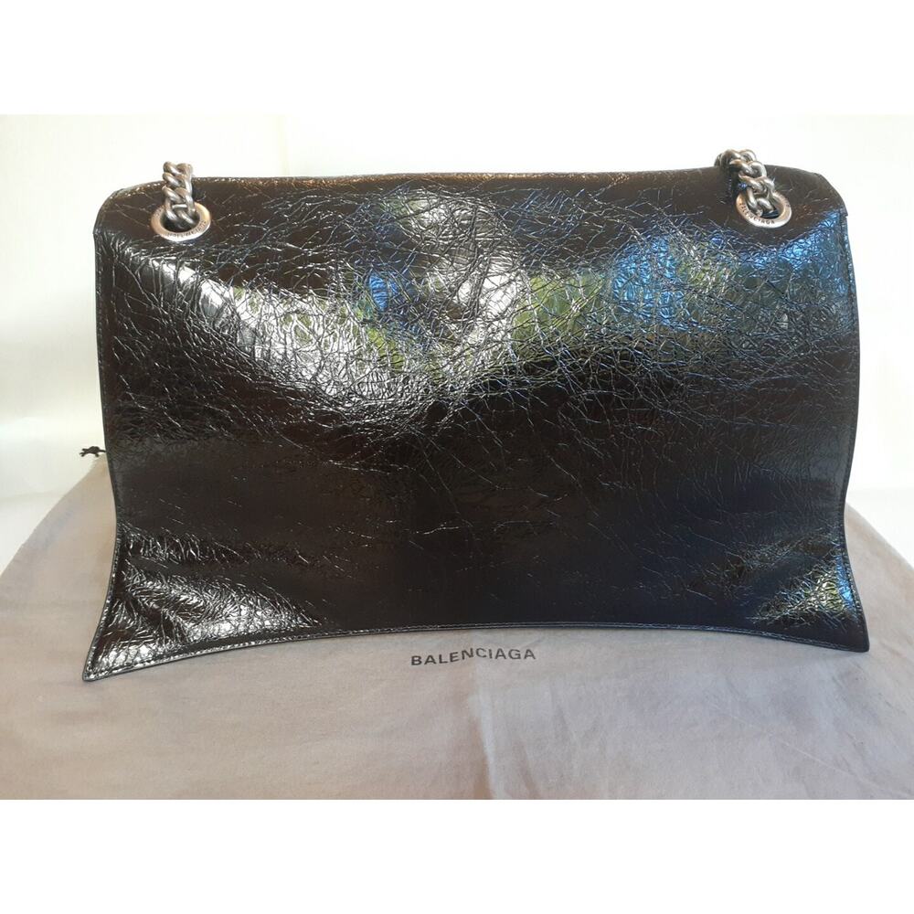 Balenciaga Leather Large Crush Shoulder Bag - Picture 6 of 16